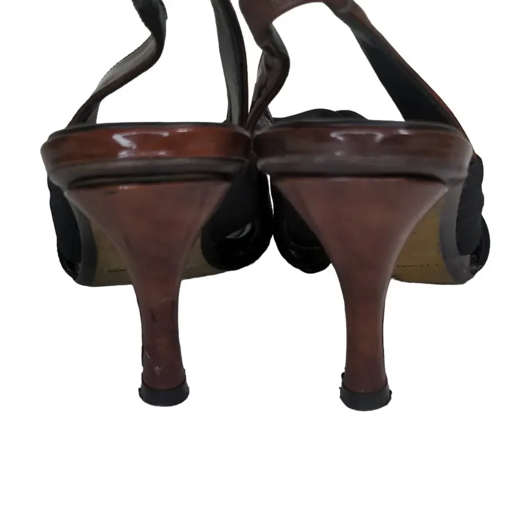 Donald J Pliner‎ strappy sling back heels
